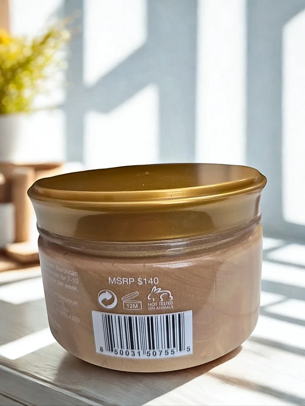 Soleil HydroLine Moroccan Hair Mask 500mL | Deep Repair & Hydration | Sealed